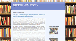 Desktop Screenshot of cidadaniaedireito.blogspot.com