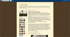 Desktop Screenshot of cynthsblog.blogspot.com