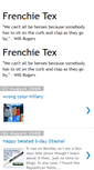 Mobile Screenshot of frenchietex.blogspot.com