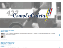 Tablet Screenshot of comoencaleta.blogspot.com