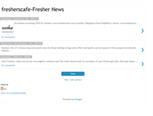 Tablet Screenshot of fresherscafe-govt.blogspot.com