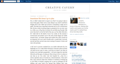 Desktop Screenshot of creativecavern.blogspot.com