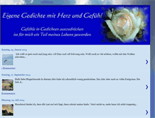Tablet Screenshot of engelchens-gedichtewelt.blogspot.com