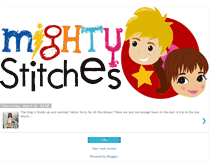 Tablet Screenshot of mightystitches.blogspot.com