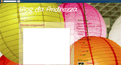 Desktop Screenshot of blogdadrezza.blogspot.com