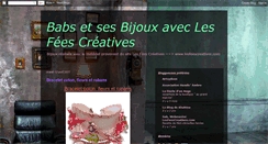 Desktop Screenshot of bijoux-de-babs-avec-les-fees-creative.blogspot.com