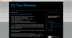 Desktop Screenshot of itstruereviews.blogspot.com