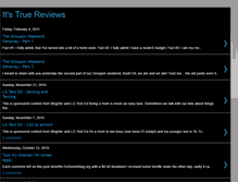 Tablet Screenshot of itstruereviews.blogspot.com