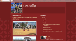 Desktop Screenshot of magiaacaballo.blogspot.com