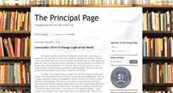 Desktop Screenshot of chcahsprincipal.blogspot.com