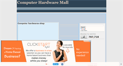 Desktop Screenshot of computerhardwaremall.blogspot.com