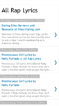 Mobile Screenshot of all-rap-lyrics.blogspot.com