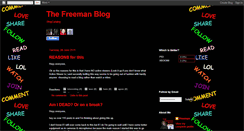 Desktop Screenshot of freeman256.blogspot.com