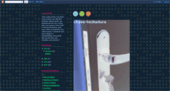 Desktop Screenshot of chave-fechadura.blogspot.com