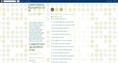 Desktop Screenshot of cabritinha.blogspot.com