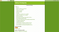 Desktop Screenshot of culturapurhepecha.blogspot.com