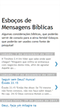 Mobile Screenshot of esbocodemensagensbiblicas.blogspot.com