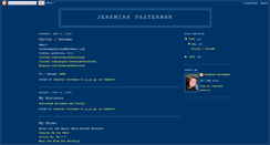 Desktop Screenshot of jeremiahpasternak.blogspot.com