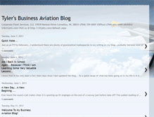 Tablet Screenshot of businessaviation.blogspot.com