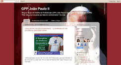 Desktop Screenshot of gppjoaopauloii.blogspot.com