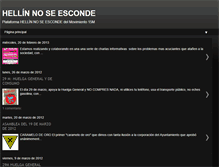 Tablet Screenshot of hellinnoseesconde.blogspot.com