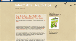 Desktop Screenshot of informativehealth.blogspot.com