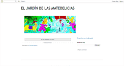 Desktop Screenshot of matedelicias.blogspot.com