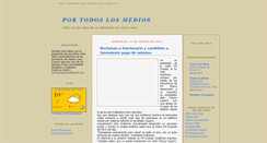 Desktop Screenshot of mediosantacruz.blogspot.com