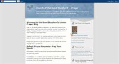 Desktop Screenshot of goodshepherdprayer.blogspot.com