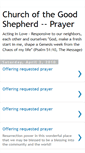 Mobile Screenshot of goodshepherdprayer.blogspot.com