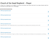 Tablet Screenshot of goodshepherdprayer.blogspot.com