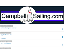 Tablet Screenshot of campbellsailing.blogspot.com