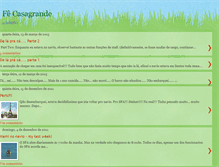 Tablet Screenshot of fe-casagrande.blogspot.com