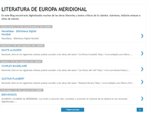 Tablet Screenshot of literatura-meridional-unne.blogspot.com