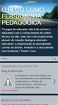 Mobile Screenshot of oblogcomoferramentapedagogica.blogspot.com