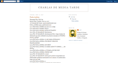 Desktop Screenshot of charlasdemediatarde.blogspot.com