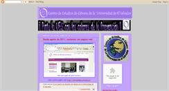 Desktop Screenshot of centrodeestudiosdegenerodelaues.blogspot.com