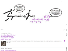 Tablet Screenshot of itsarunningjoke.blogspot.com