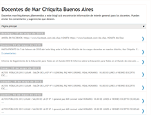 Tablet Screenshot of docentesmarchiquita.blogspot.com
