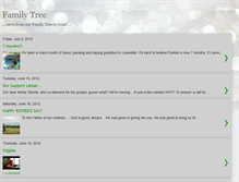 Tablet Screenshot of leachfamilytree.blogspot.com