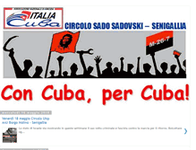 Tablet Screenshot of italiacuba-senigallia.blogspot.com