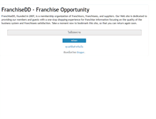 Tablet Screenshot of franchisedd.blogspot.com