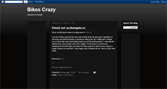 Desktop Screenshot of bikecrazies.blogspot.com