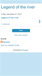 Mobile Screenshot of legendriver.blogspot.com