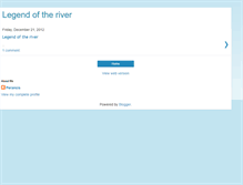 Tablet Screenshot of legendriver.blogspot.com