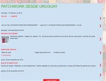 Tablet Screenshot of patchworkdesdeuruguay.blogspot.com