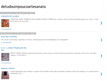 Tablet Screenshot of detudoumpoucoartesanato.blogspot.com