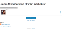 Tablet Screenshot of marjanshirmohammadi.blogspot.com