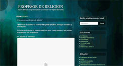 Desktop Screenshot of profesoreligion.blogspot.com