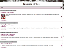 Tablet Screenshot of insomniastrikes.blogspot.com